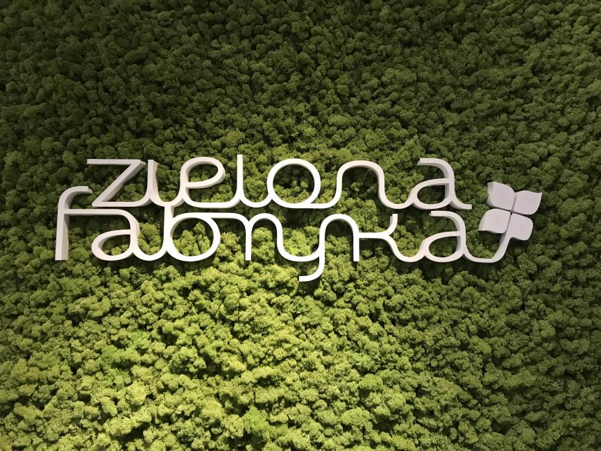 chrobotek zielona fabryka