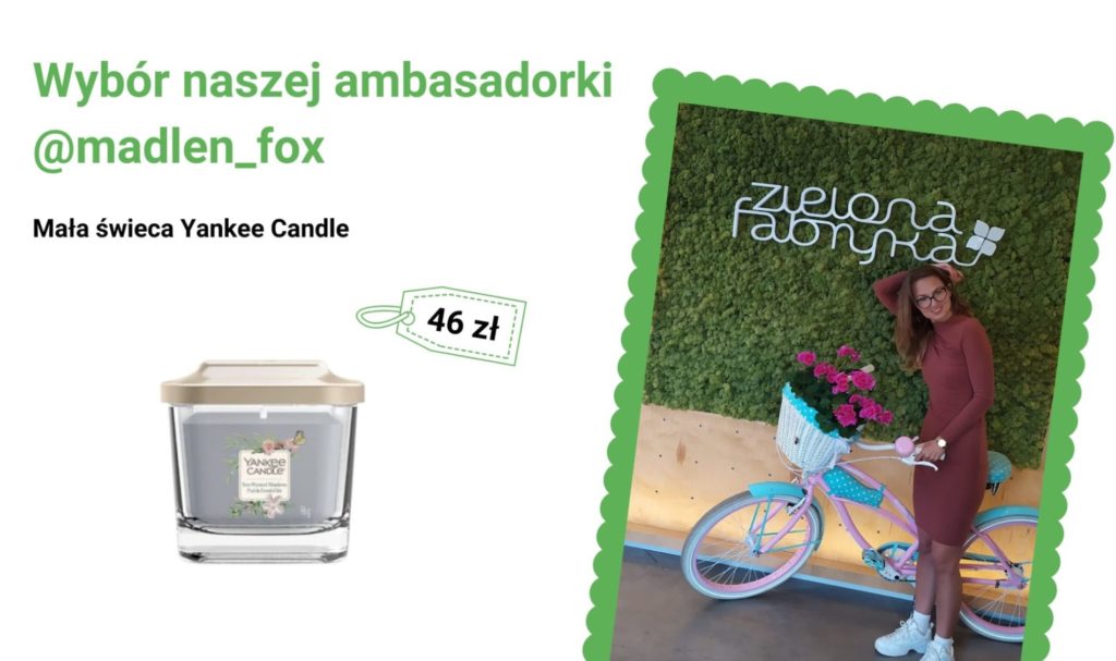 Yankee Candle Elevation Coll - mała świeca kwadratowa z 1 knot Sun-Warmed Mea- wybór naszej ambasadorki @madlen_fox